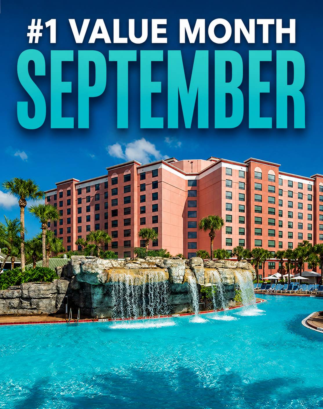 September named the #1 value month for Orlando holidays